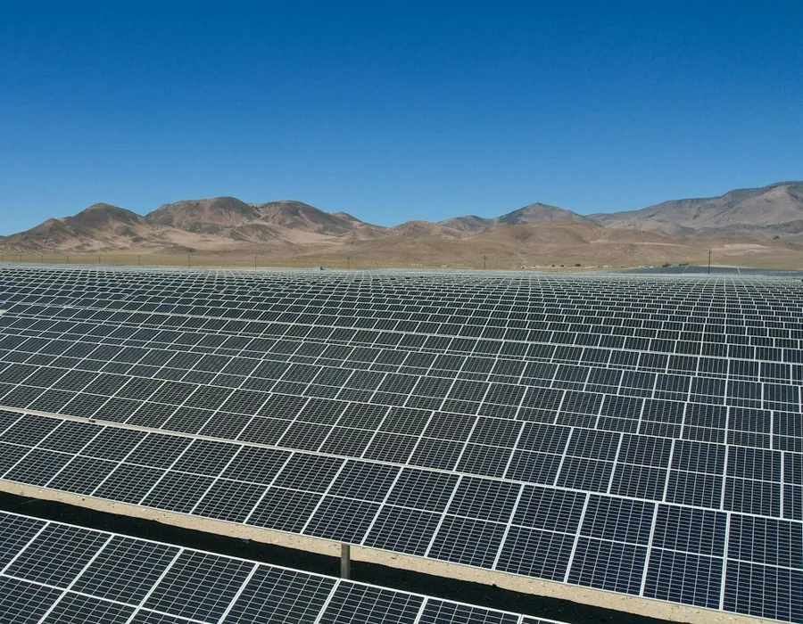 Parque solar fotovoltaico, uno de los rubros de Enerandes (imagen referencial)